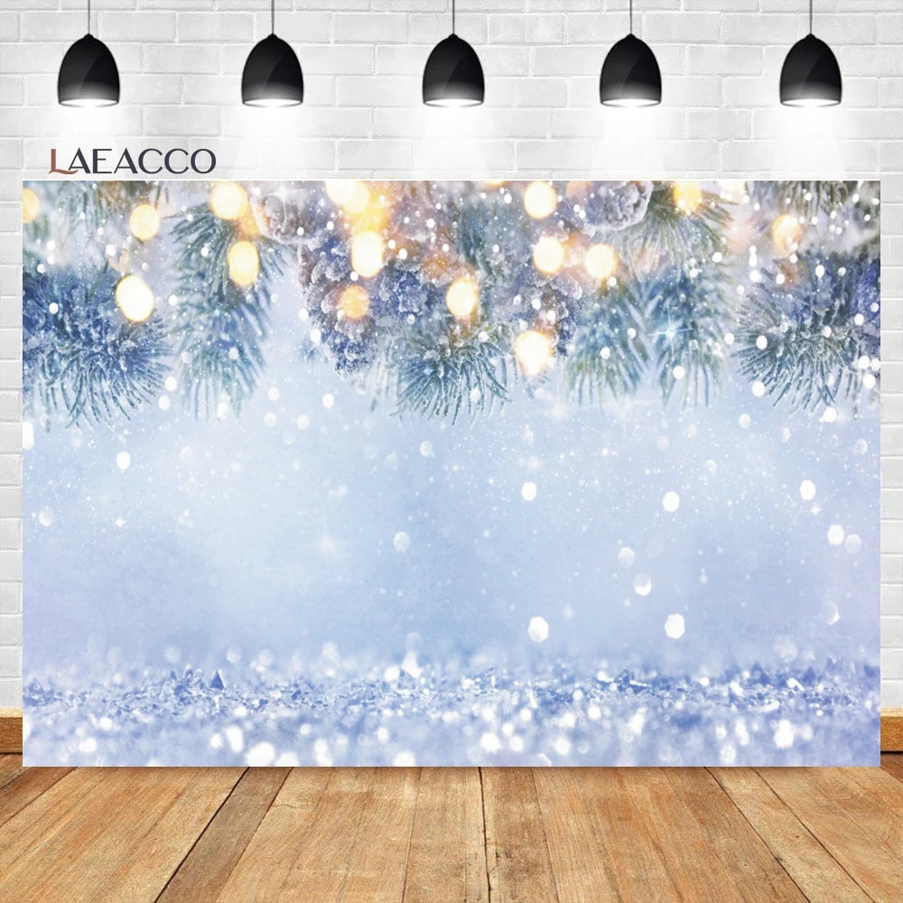 Christmas Winter Wonderland Photography Backdrop