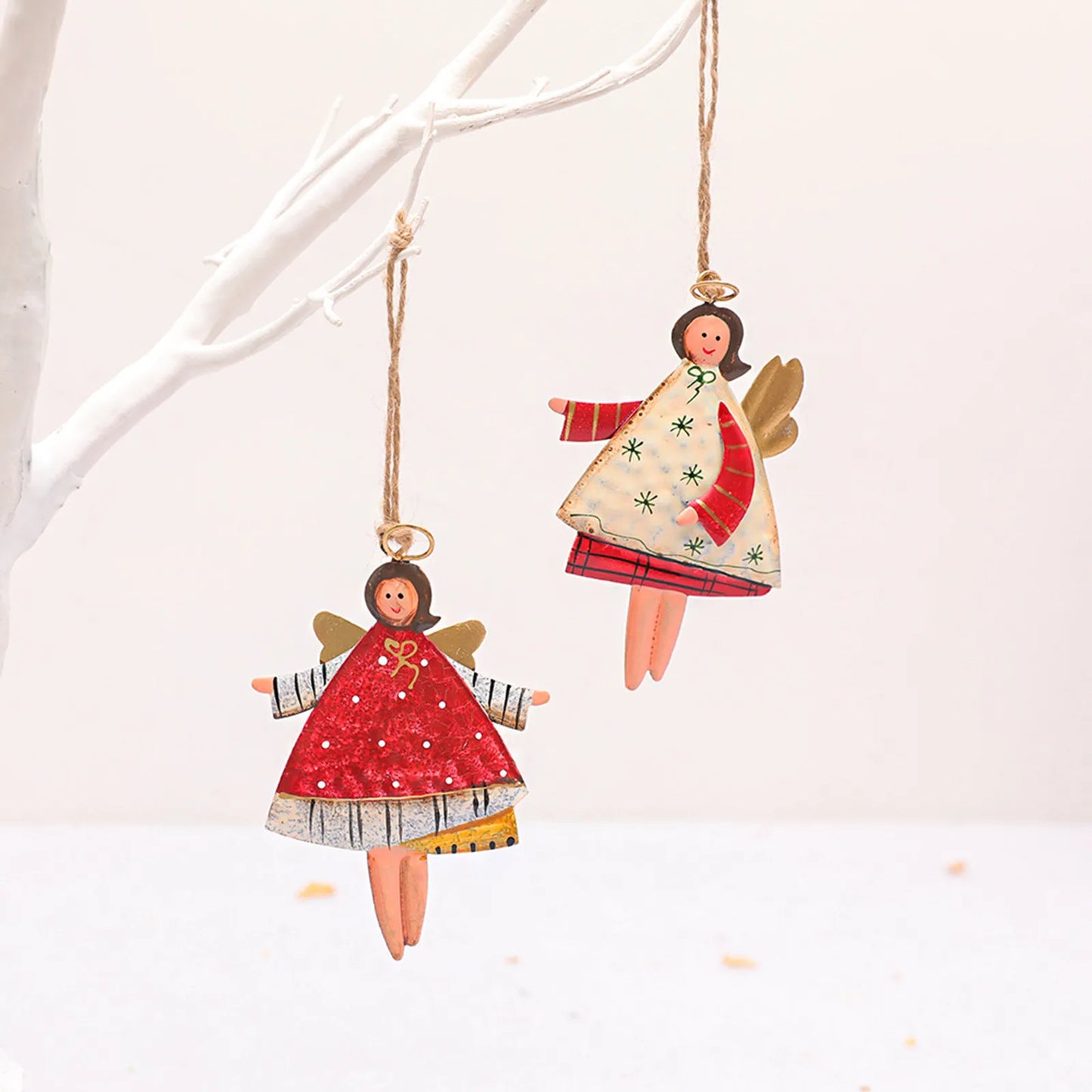 Christmas Joyful Angel Ornaments Set