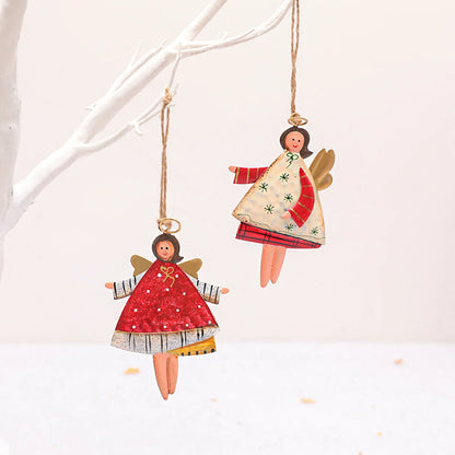 Christmas Joyful Angel Ornaments Set