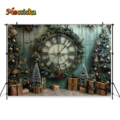 Christmas Festive Celebration Backdrop [Customizable]