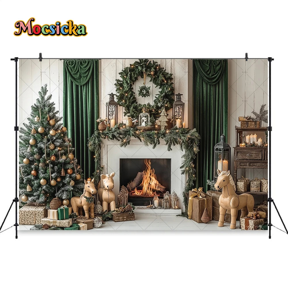 Cozy Christmas Backdrop [Up to 300cm]