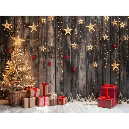 Christmas Festive Winter Wonderland Backdrop