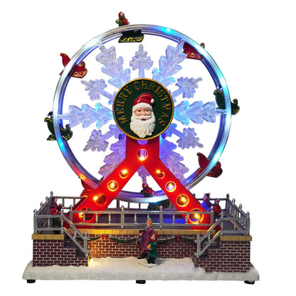 Christmas Festive Carousel Holiday Decoration