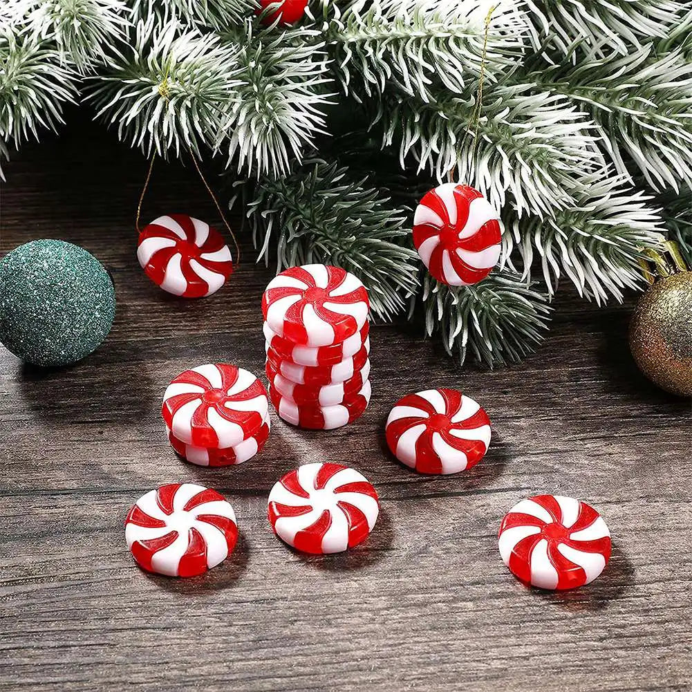 Peppermint Ornament Set [Christmas]