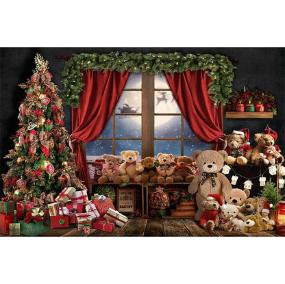 Christmas Festive Photo Backdrop [Various Sizes]