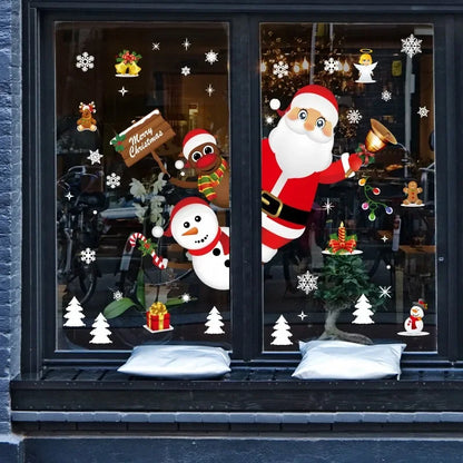 Christmas Festive Window Stickers [Holiday Cheer]