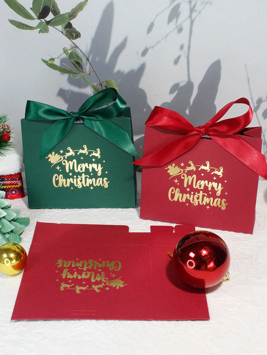 Christmas Festive Gift Boxes Red/Green