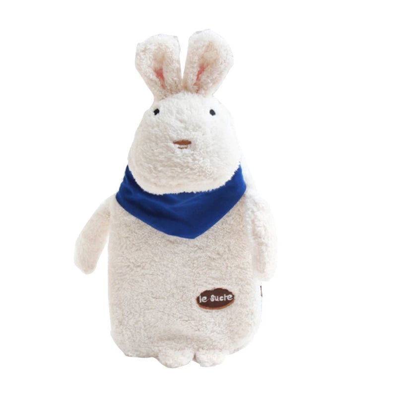 Bouillotte en peluche lapin