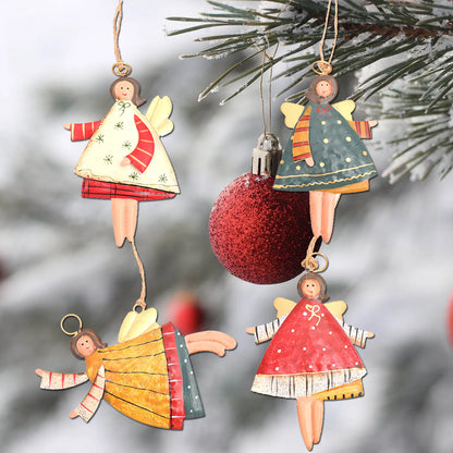 Christmas Joyful Angel Ornaments Set