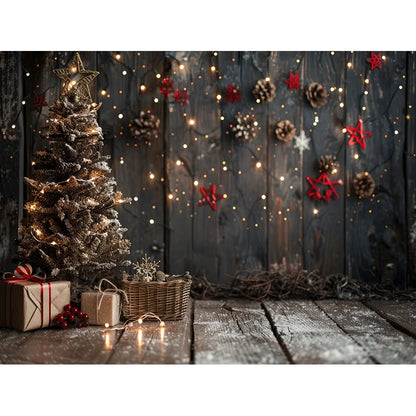 Christmas Festive Winter Wonderland Backdrop