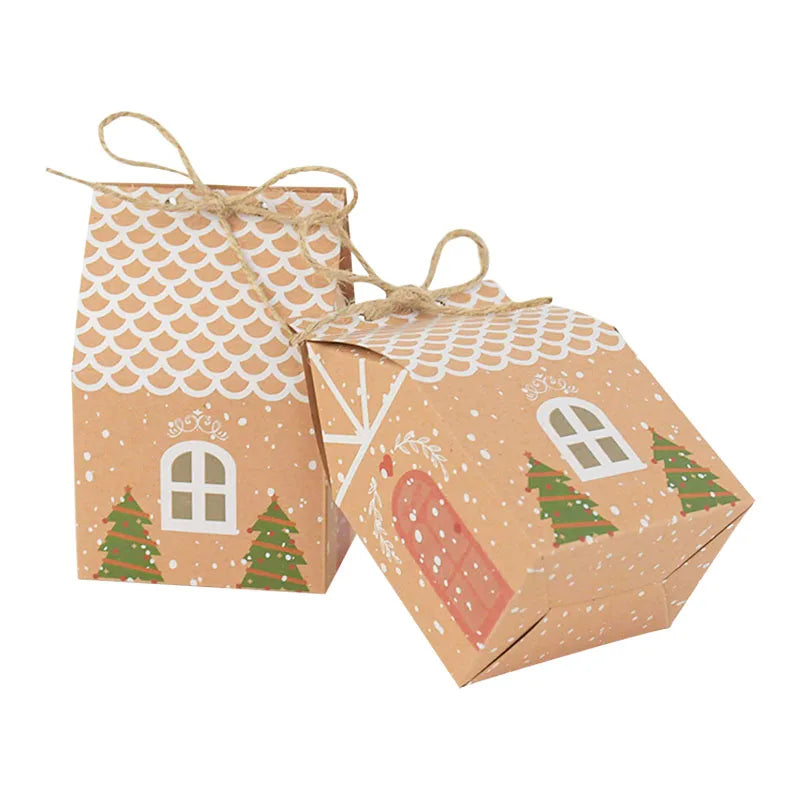 Christmas Candy Box Bags Set