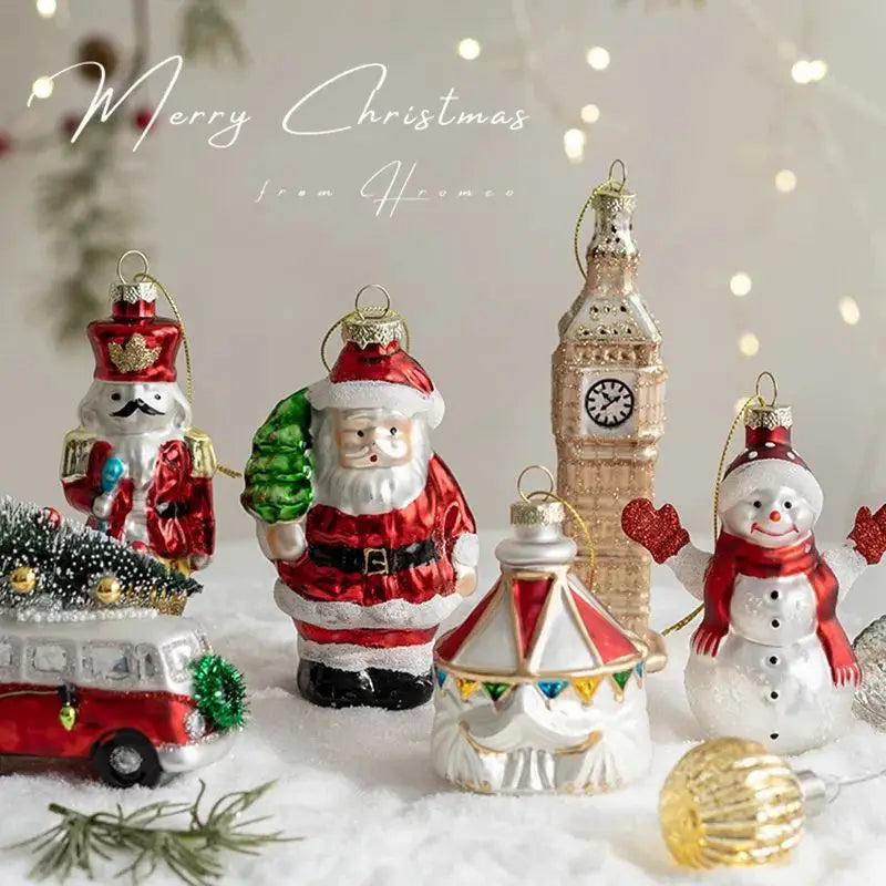 Christmas Sparkling Holiday Bauble Ornaments