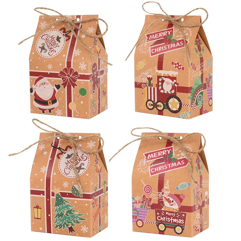 Christmas Holiday Treat Boxes Set 5/10