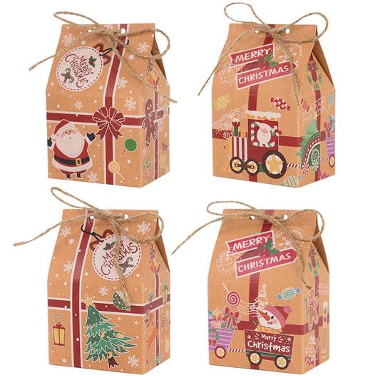 Christmas Holiday Treat Boxes Set 5/10