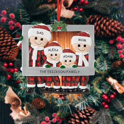 Christmas Customizable Family Ornament Decoration