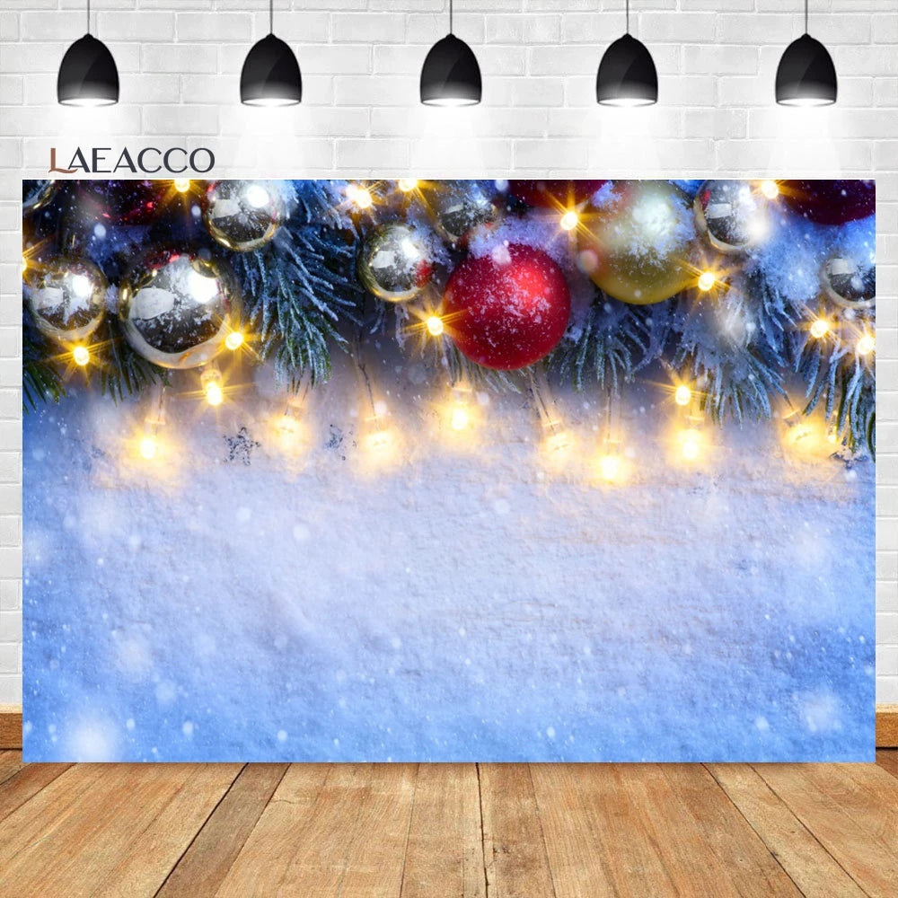 Christmas Holiday Magic Photography Backdrop