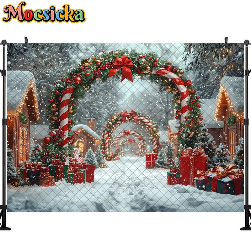 Christmas Charming Winter Backdrop [Photography]