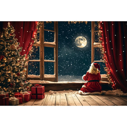 Christmas Winter Wonderland Photo Backdrop