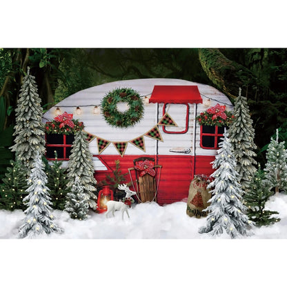 Christmas Wonderland Photo Backdrop