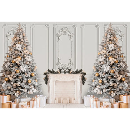 Christmas Festive Winter Wonderland Backdrop