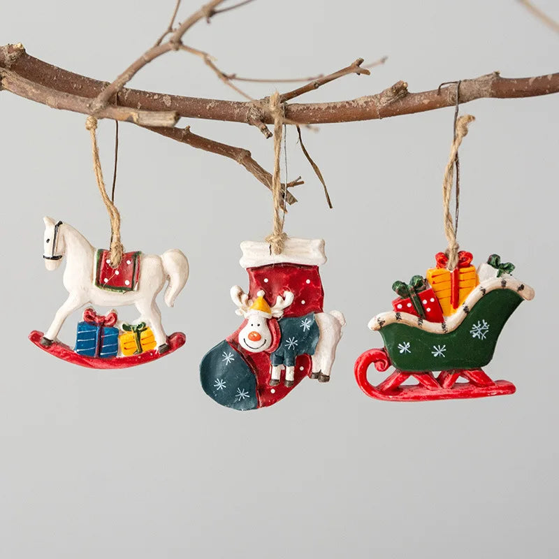 Christmas Festive Charm Holiday Pendants