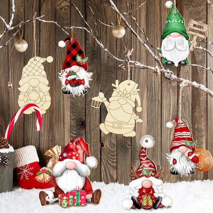 Christmas Santa Ornament DIY Set