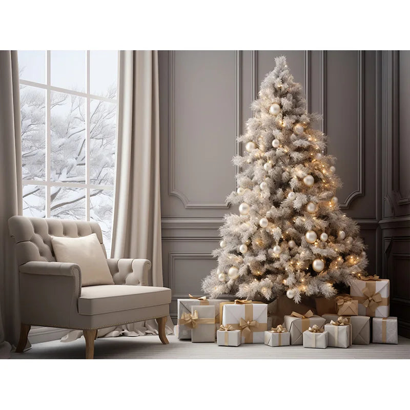 Christmas Festive Moments Photo Backdrop