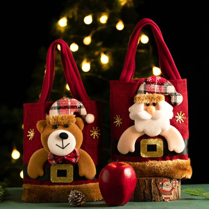 Candy Christmas Handbag [Santa/Snowman/Elk]