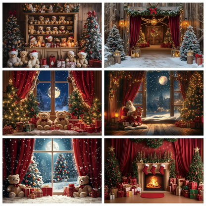 Christmas Winter Wonderland Backdrop [Various Sizes]