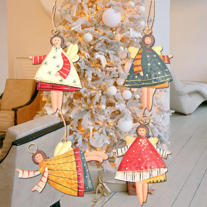 Christmas Joyful Angel Ornaments Set