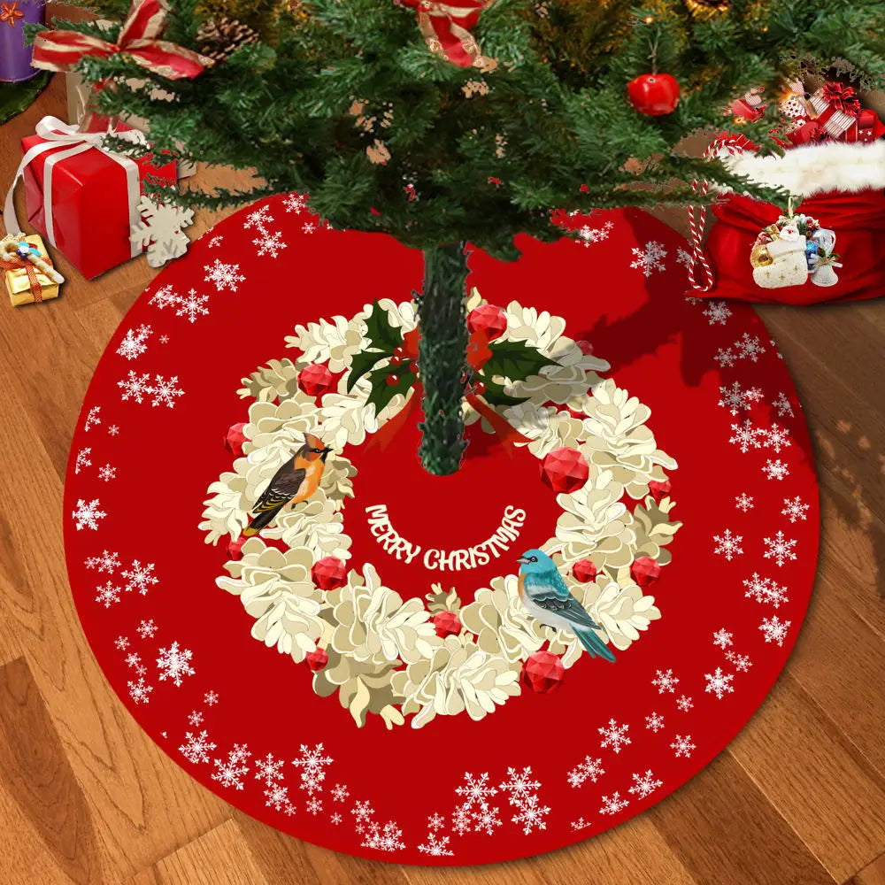 Christmas Santa Claus Tree Skirt 72/92/122cm