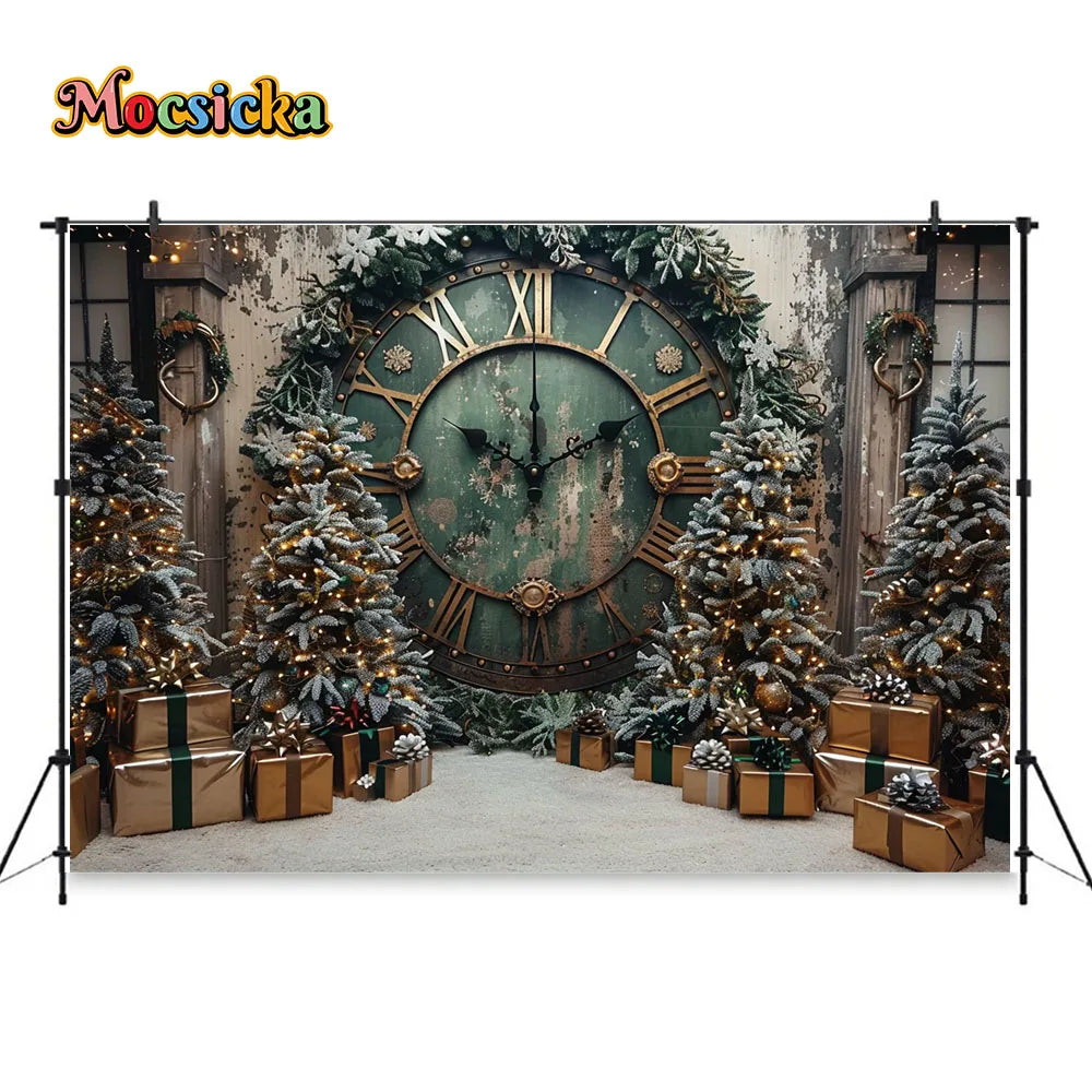 Christmas Holiday Cheer Photo Backdrop