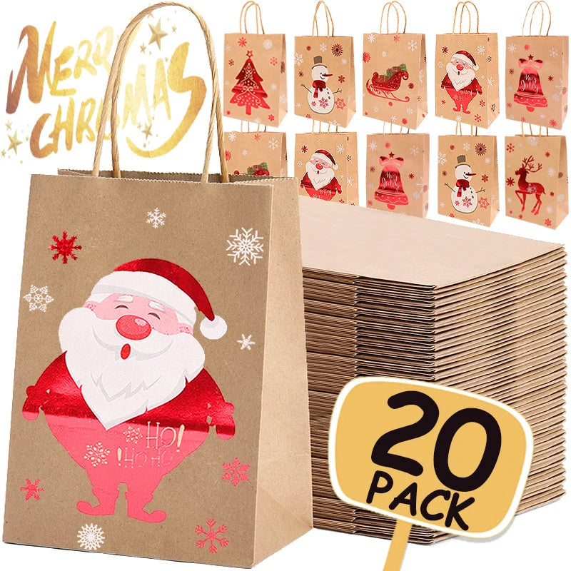 Christmas Festive Foodie Gift Bags [Santa/Snowman]