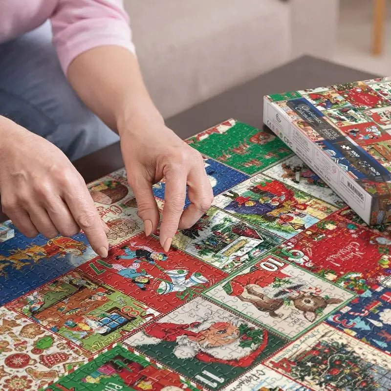 Christmas Puzzle Advent Calendar Countdown Magic