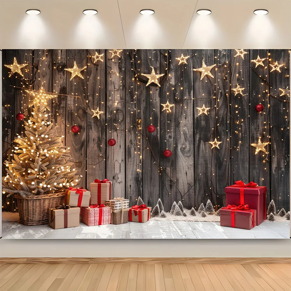 Christmas Festive Winter Wonderland Backdrop