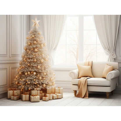 Christmas Festive Moments Photo Backdrop