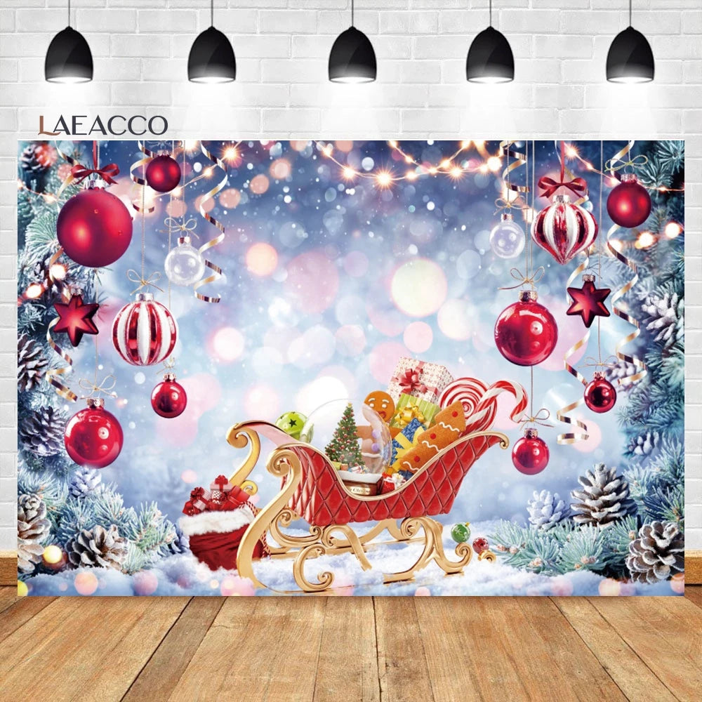 Christmas Winter Wonderland Photography Backdrop