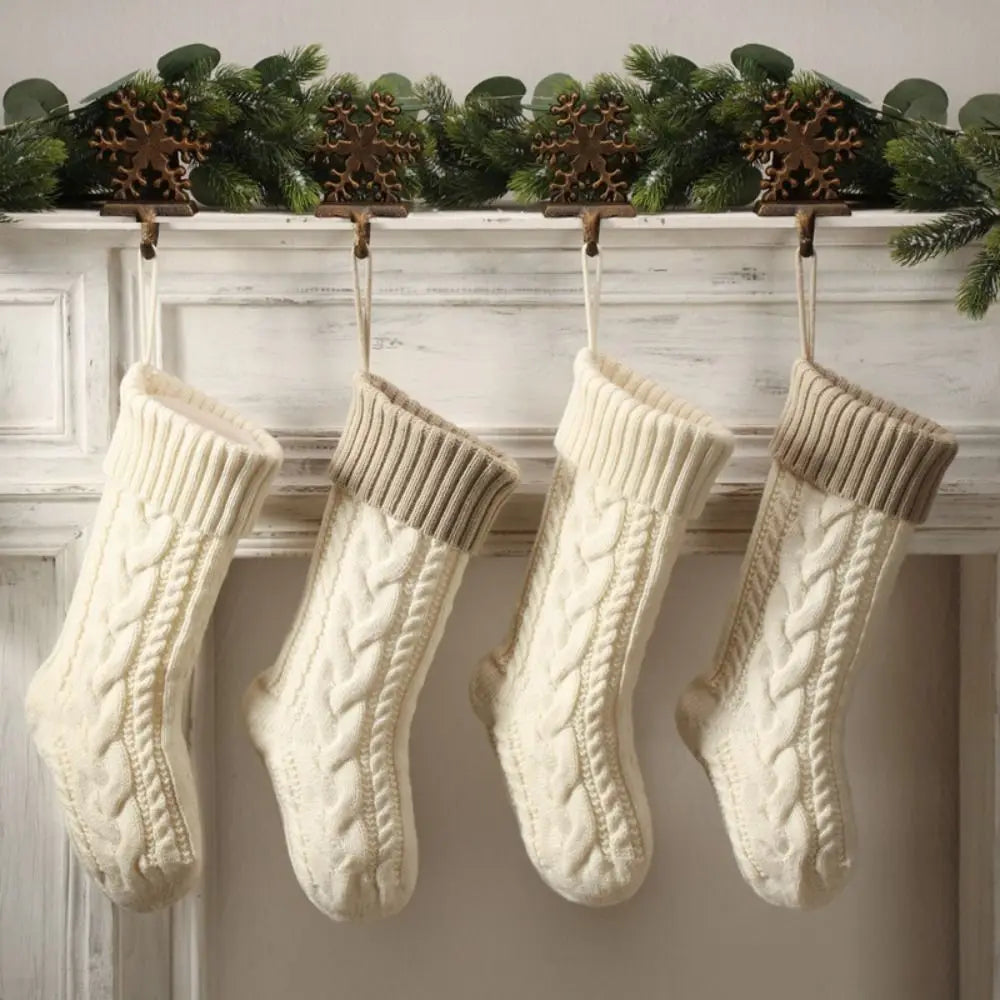 Christmas Festive Knitting Stockings [18"/46CM]