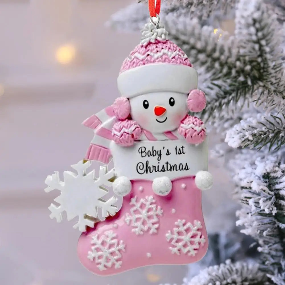 Christmas Snow Baby Ornament 2023 6cm