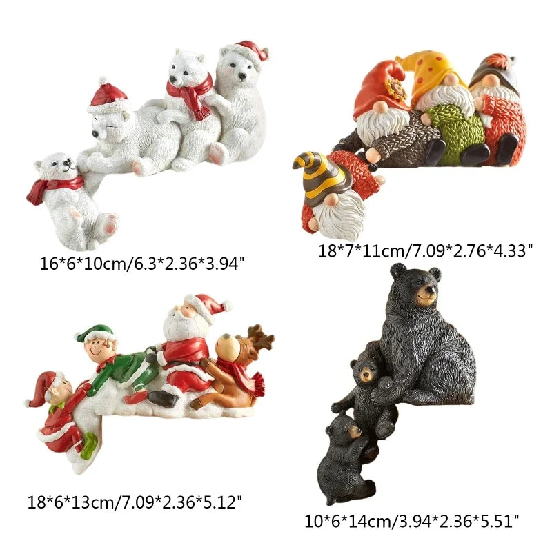 Christmas Holiday Cheer Tabletop Ornaments