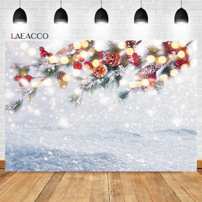 Christmas Festive Winter Backdrop [Vinyl/Polyester]