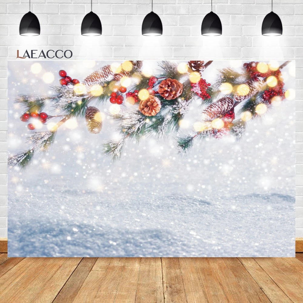 Christmas Festive Photography Backdrop [Vinyl/Polyester]