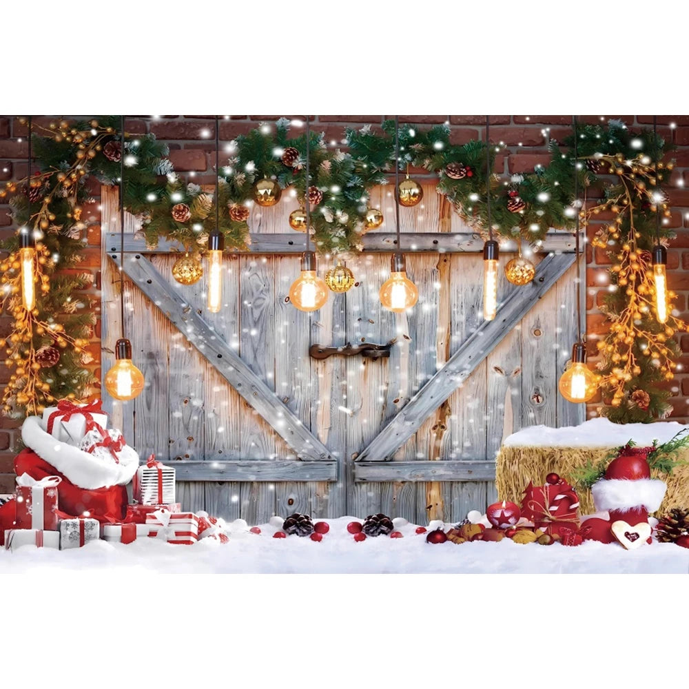 Christmas Wonderland Photo Backdrop