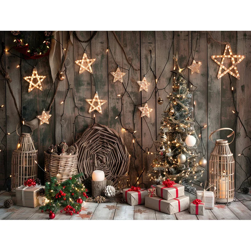 Christmas Festive Winter Wonderland Backdrop