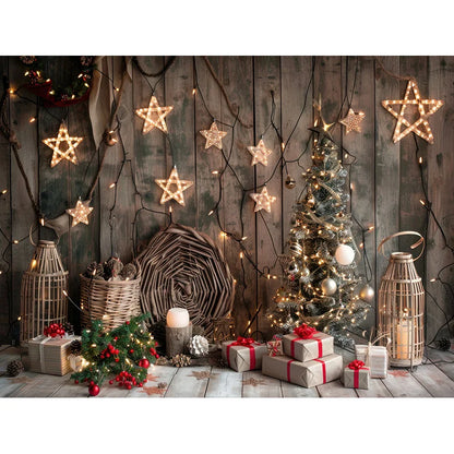 Christmas Festive Moments Photo Backdrop