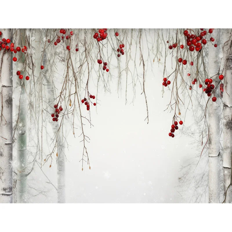 Christmas Festive Winter Wonderland Backdrop