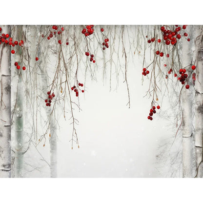 Christmas Festive Winter Wonderland Backdrop