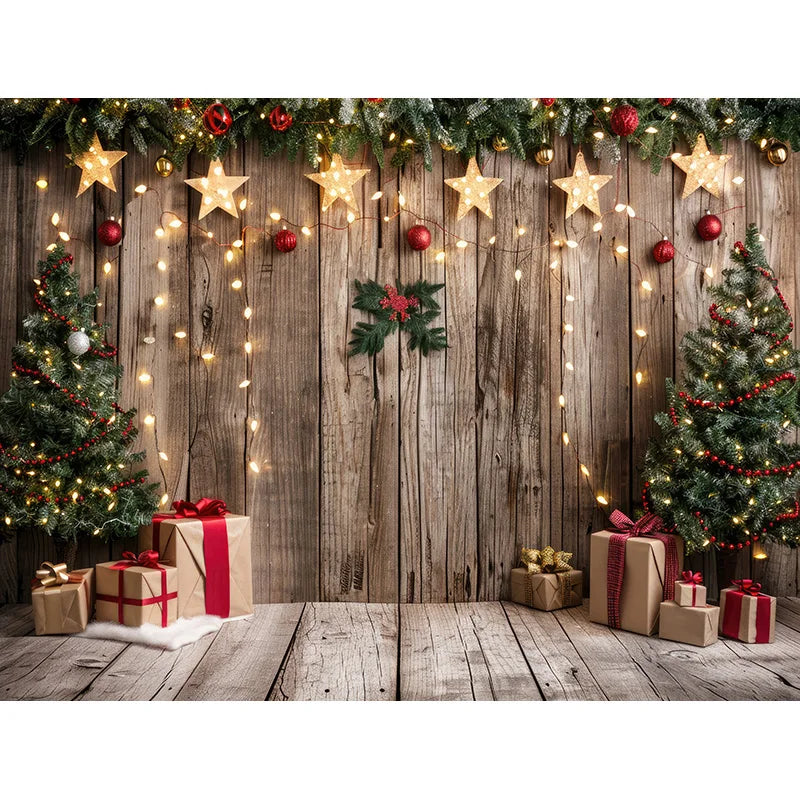 Christmas Festive Winter Wonderland Backdrop