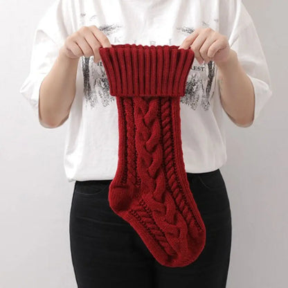 Christmas Festive Knitting Stockings [18"/46CM]