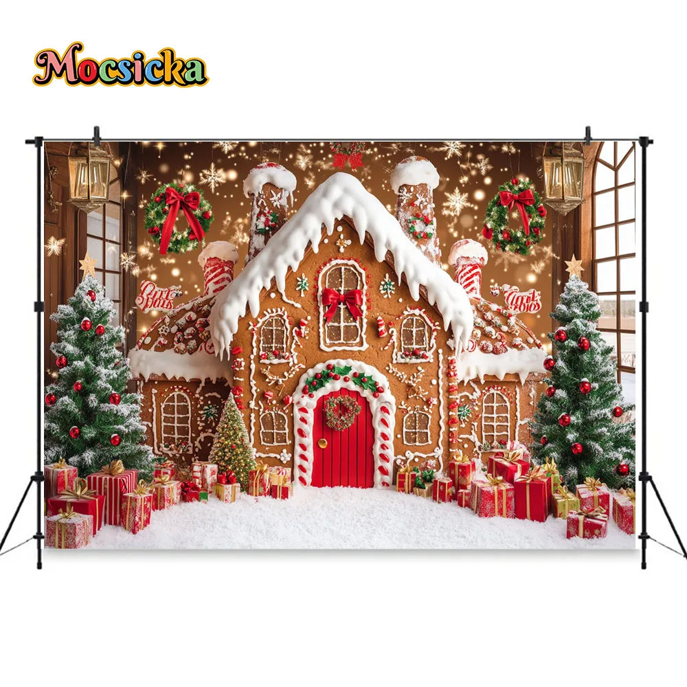 Christmas Sweet Winter Wonderland Backdrop